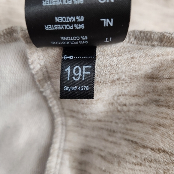 Kuhl women's open front cardigan size xsmall heathered cream - Picture 10 of 10